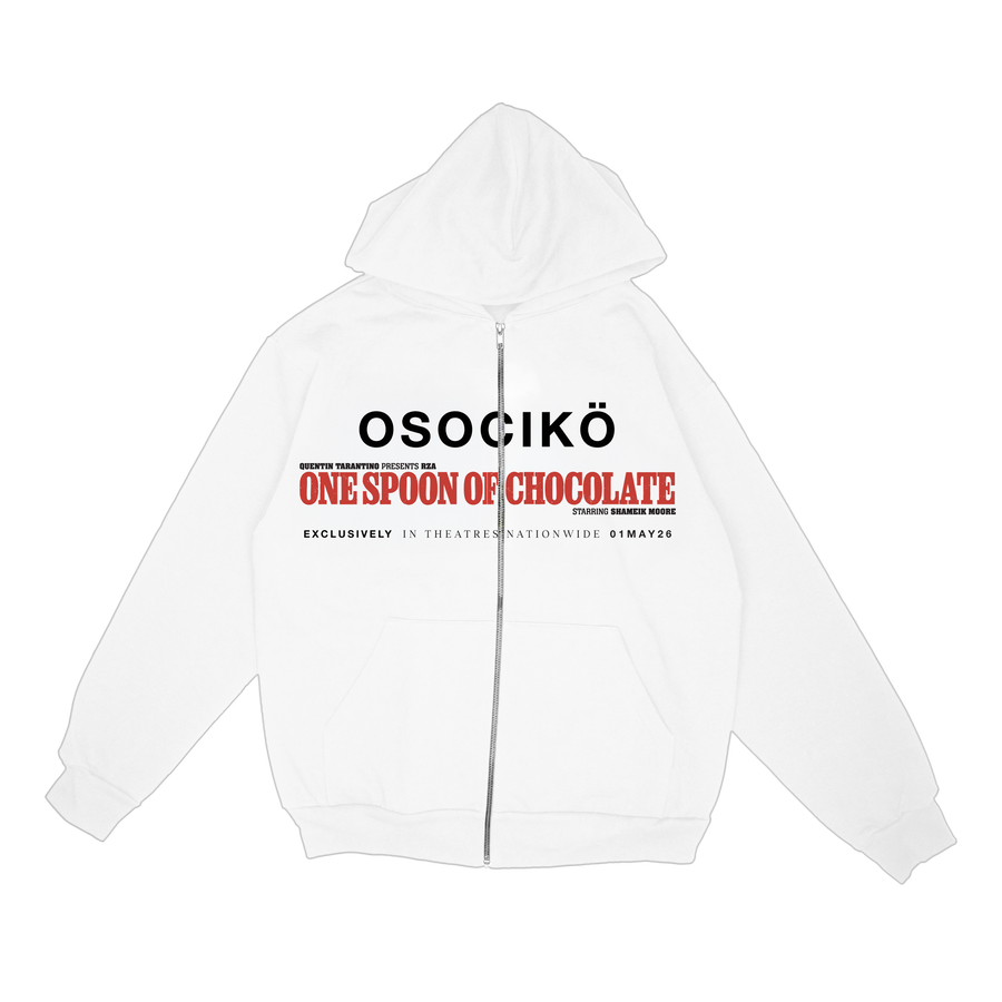 OSOCIKÖ HOODIE WHITE + OSOCIKÖ FILM POSTER